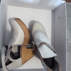 Free people leather clogs